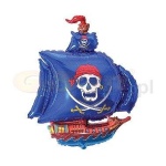 Balón fóliový Pirátska loď, 35cm