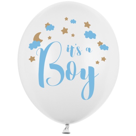Balón Its a Boy modrý, 30cm, 1ks