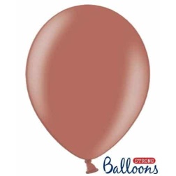 Balón metalický bledohnedá, 30cm, 1ks