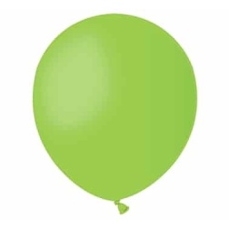 Balón pastelový bledozelený, 13cm, 1ks