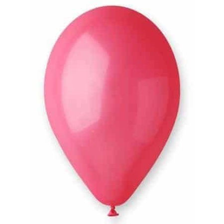 Balón pastelový červený, 30cm, 1ks