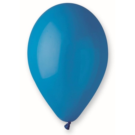 Balón pastelový modrý, 26cm, 1ks
