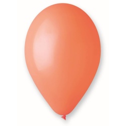 Balón pastelový oranžový, 26cm, 1ks