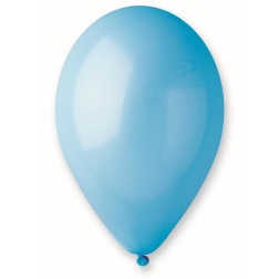 Balón pastelový svetlo modrý, 30cm, 1ks