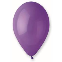 Balón pastelový tmavofialový, 26cm, 1ks