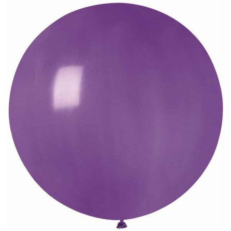 Balón veľký pastelový fialový, 80cm