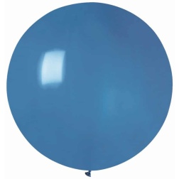 Balón veľký pastelový modrý, 80cm