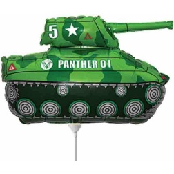 Fóliový balón Tank Panther, 35cm