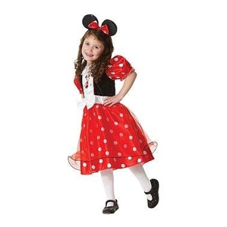Kostým Minnie Mouse – červený