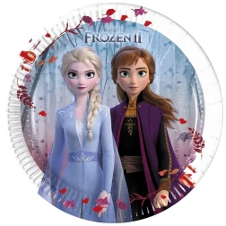 Papierové taniere FROZEN 2, 20cm, 8ks