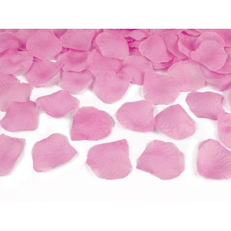 Vystreľovacie konfety ružové plátky ruže, 60cm