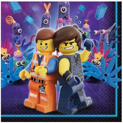 Servítky Lego Movie 2, 33x33cm, 16ks