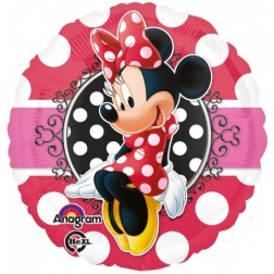 Fóliový balón Minie Mouse, 45cm