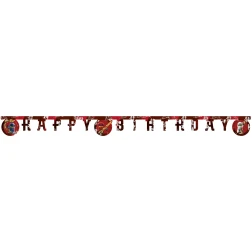 Girlanda nápis Happy Birthday Lego Ninjago, 200cm