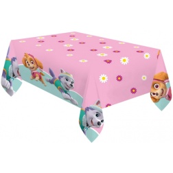 Plastový obrus Tlapková patrola – PAW Patrol, ružový, 120x180cm