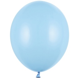 Balón pastelový bledo modrý, 30cm, 1ks