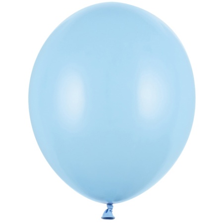 Balón pastelový bledo modrý, 30cm, 1ks