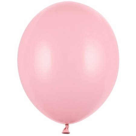 Balón pastelový bledo ružový, 30cm, 1ks