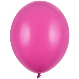 Balón pastelový tmavo ružový, 30cm, 1ks
