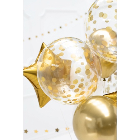 Balón so zlatými bodkami, 40cm