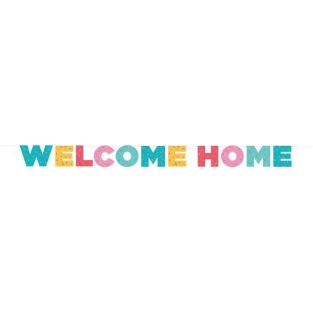 Girlanda nápís Welcome Home, 250cm