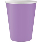 Papierové poháre fialové, 250ml, 6ks