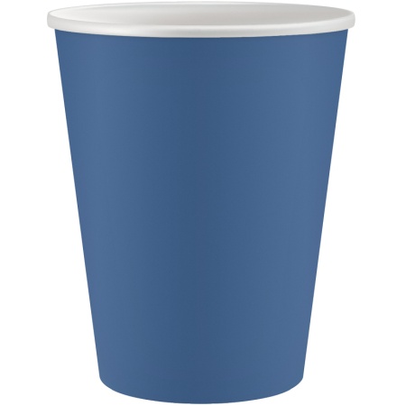 Papierové poháre modré, 250ml, 6ks