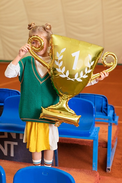 Fóliový balón víťazný pohár, 64x61cm