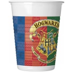 Plastové poháre Harry Potter, 200ml, 8ks