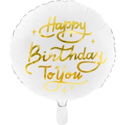 Fóliový balón Happy Birthday To You, 45cm