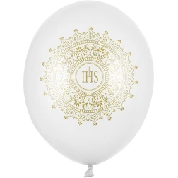 Balóny s nápisom IHS, 30cm, 1ks