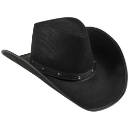 Kovbojský klobúk Wichita, čierny