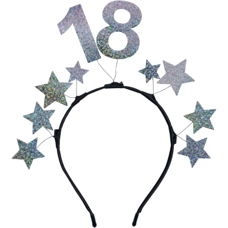 Čelenka so striebornými hviezdičkami 18